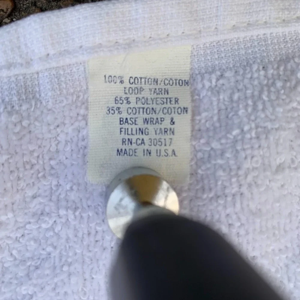 Vintage STP Racing Oil Advertisement Beach Towel Cotton Made in USA‎